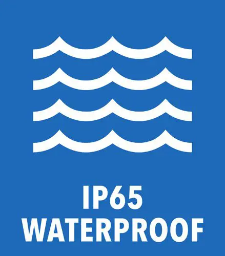 IP65 Waterproof lcd monitor product feature badge