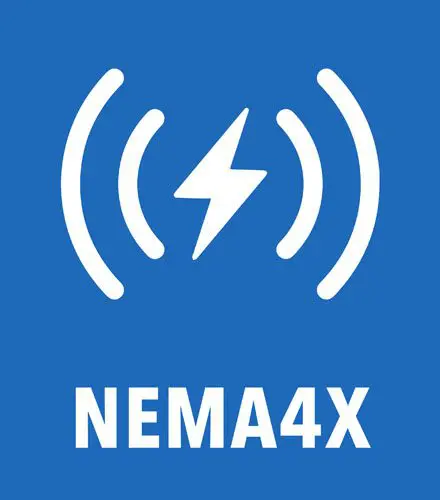 NEMA4x protection rated product feature badge