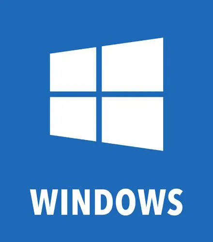 Windows operating system product feature badge